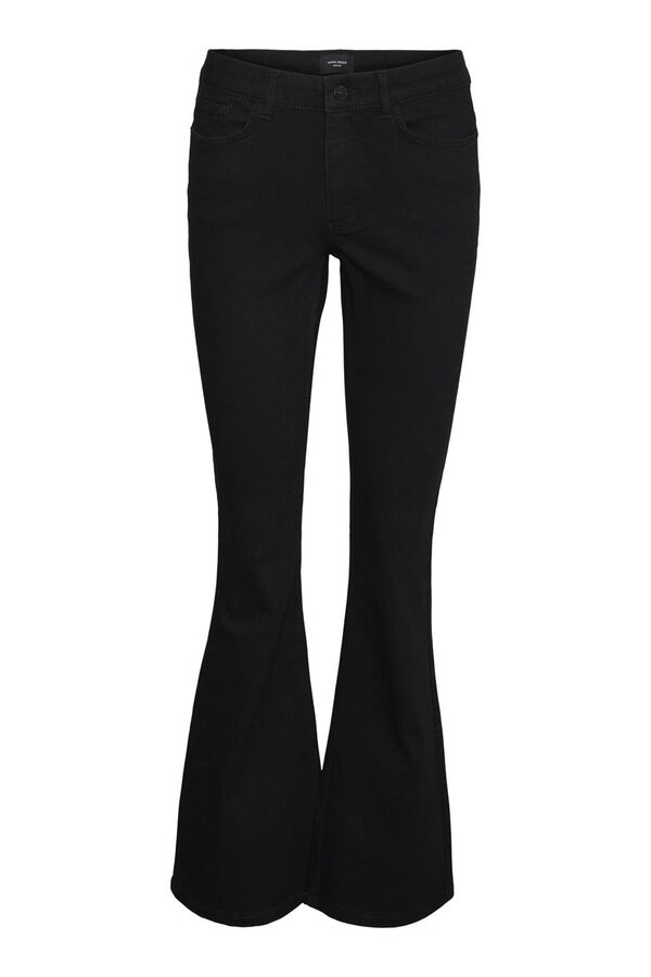 Vero Moda Vaqueros campana Negro