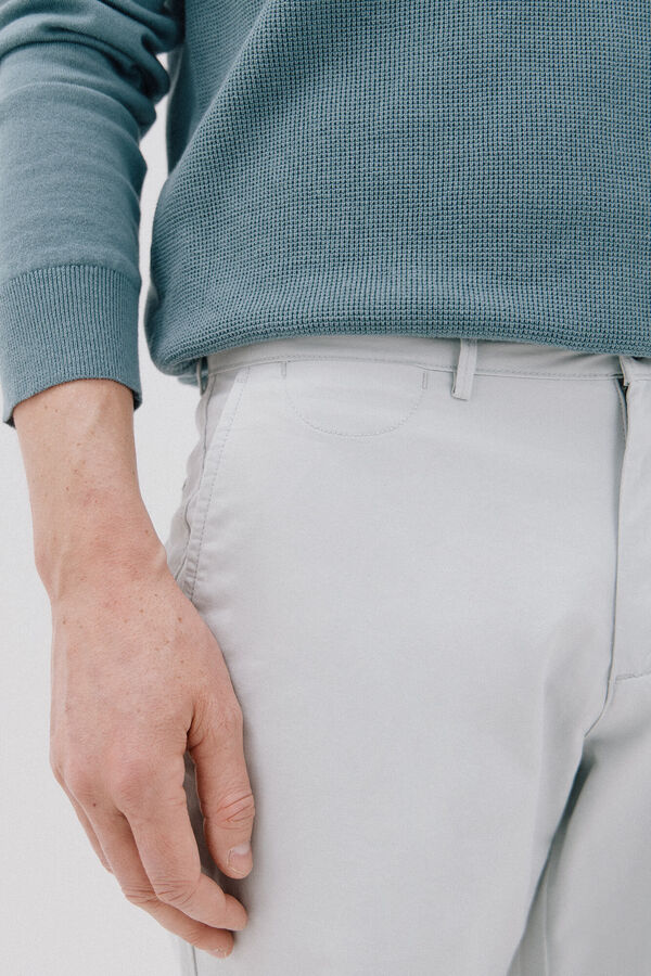 Cortefiel Bermuda chino Azul