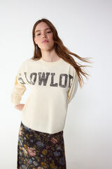 Slowlove Sudadera logo Impress&atilde;o