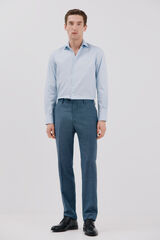 Cortefiel Pantal&oacute;n ojo perdiz coolmax&reg; Azul