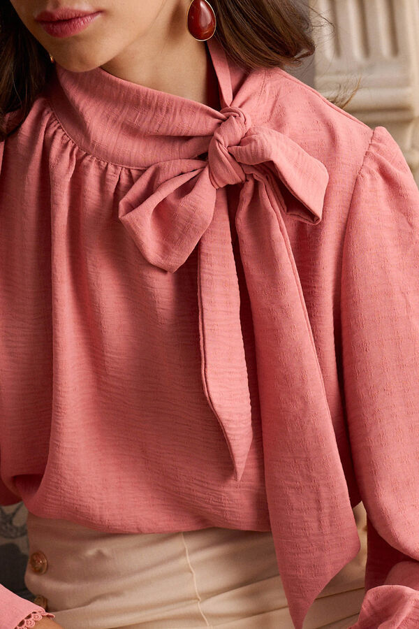 Pol&iacute;n Et Moi Blusa de la&ccedil;ada Belvia Subiu