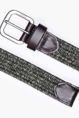 Levi's Cinto Tecido El&aacute;stico Verde