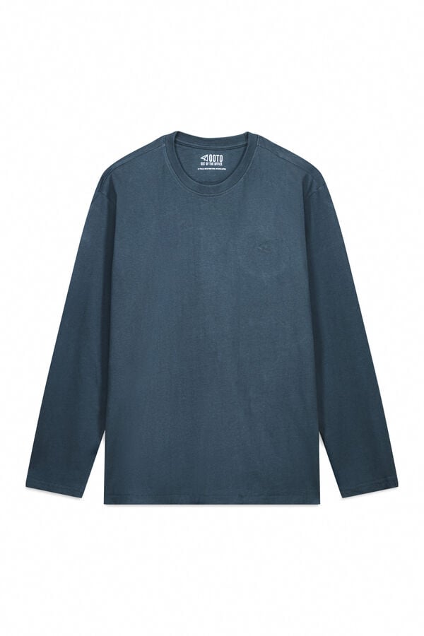 OOTO Camiseta manga larga Verde oscuro