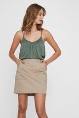 Vero Moda Top singlet de tirantes Verde