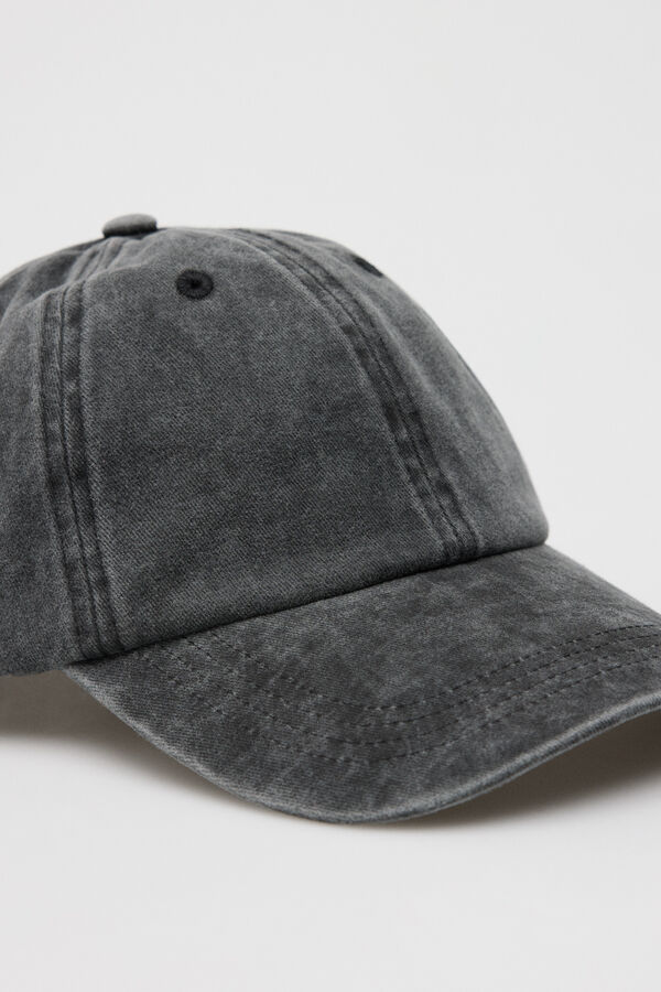 Slowlove Gorra denim tachas Gris