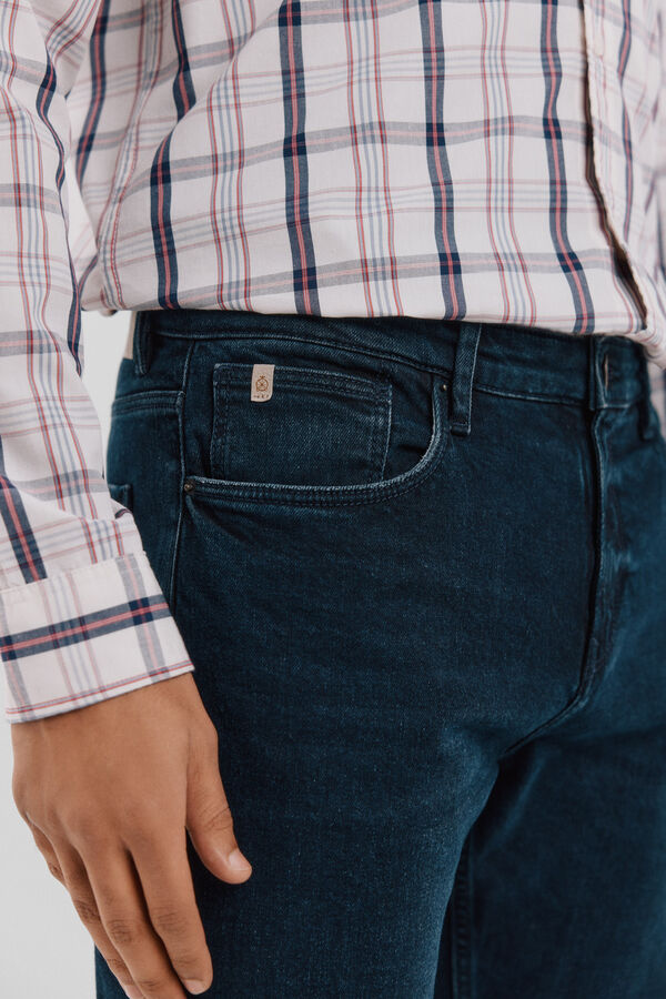 Cortefiel Jeans regular fit Azul