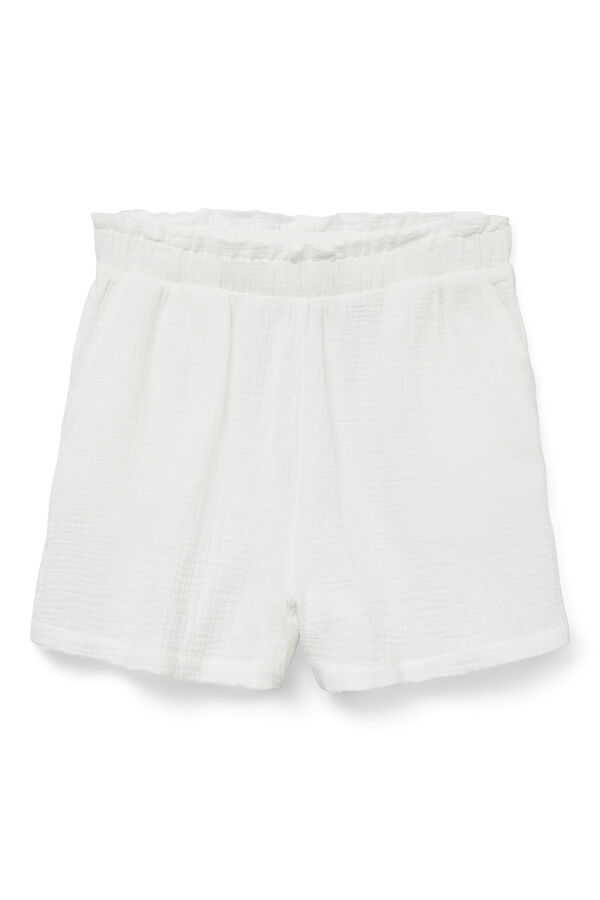Vero Moda Pantalón corto fluido Blanco