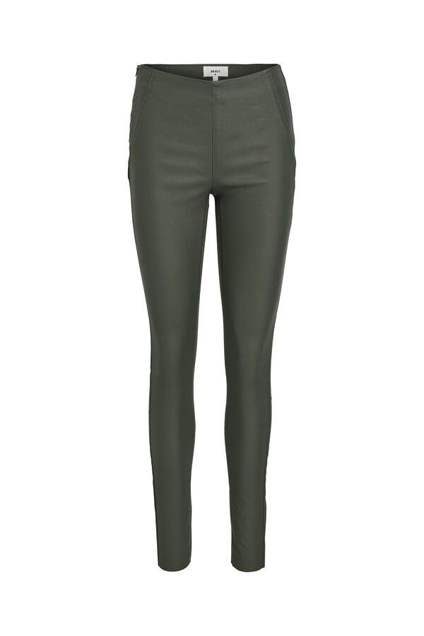Object Legging coated Verde