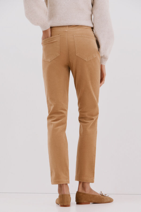 Cortefiel Pantalones Sensational pana Beige