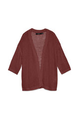 Vero Moda C&aacute;rdigan punto fr&iacute;o Marr&oacute;n
