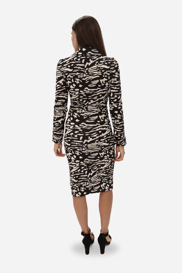 Cupl&eacute; Vestido camisero Multicolor