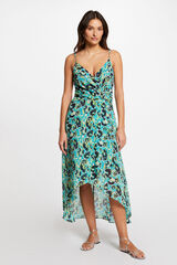 Morgan Vestido largo estampado Multicolor