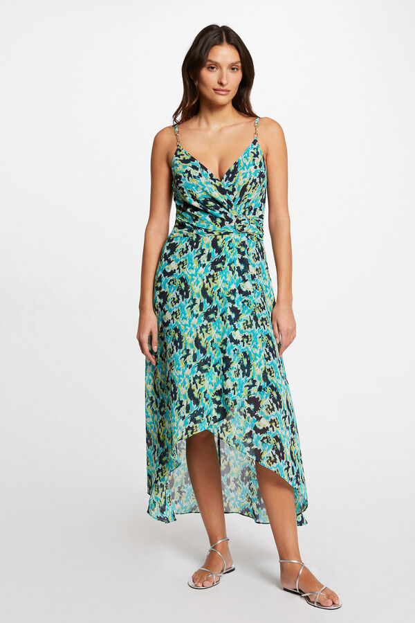 Morgan Vestido largo estampado Multicolor