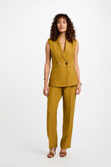 Morgan Pantal&oacute;n estrecho en pernera Amarillo