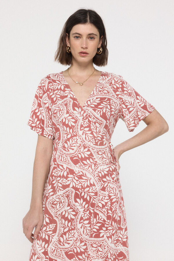 Vero Moda Vestido longo justo Vermelho