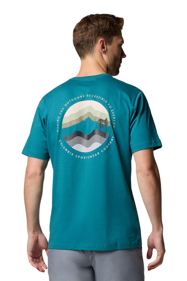 Columbia Camiseta para atividades ao ar livre Kettle River&trade;  Verde