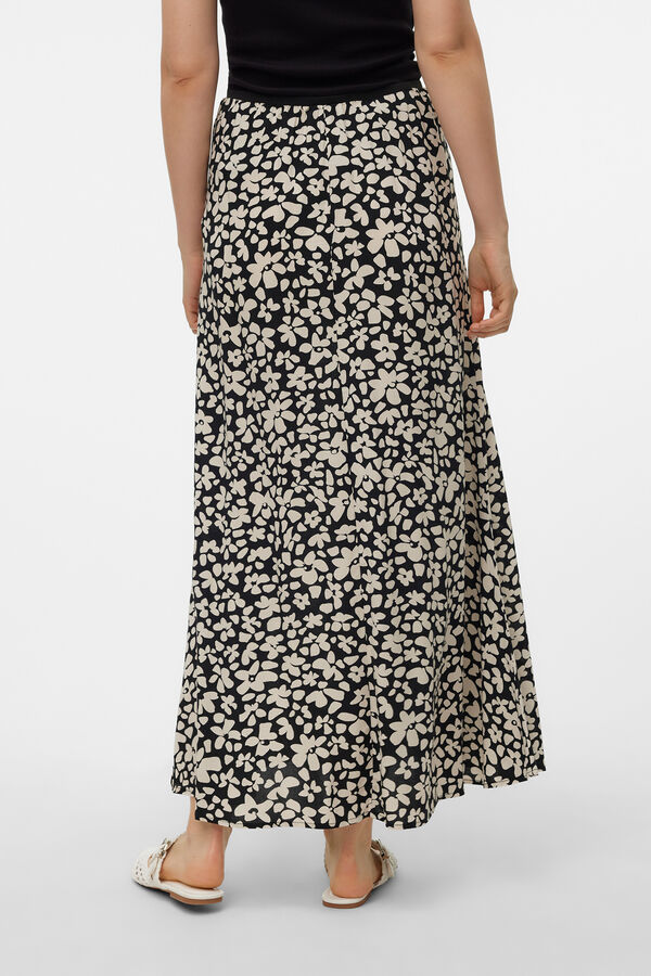 Vero Moda Falda larga fluida Negro