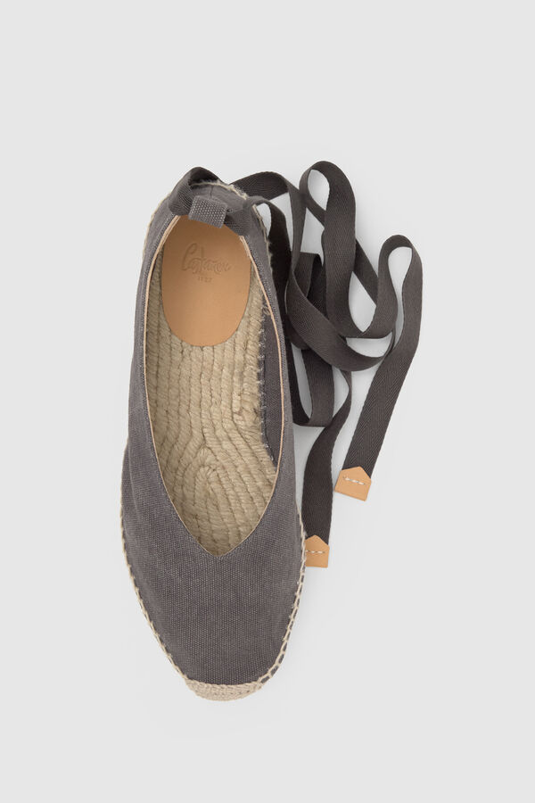 Casta&ntilde;er Espadrille Gea Cinzento