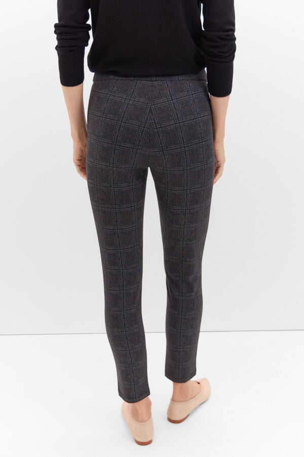 Cortefiel Leggings com abotoadura Impress&atilde;o