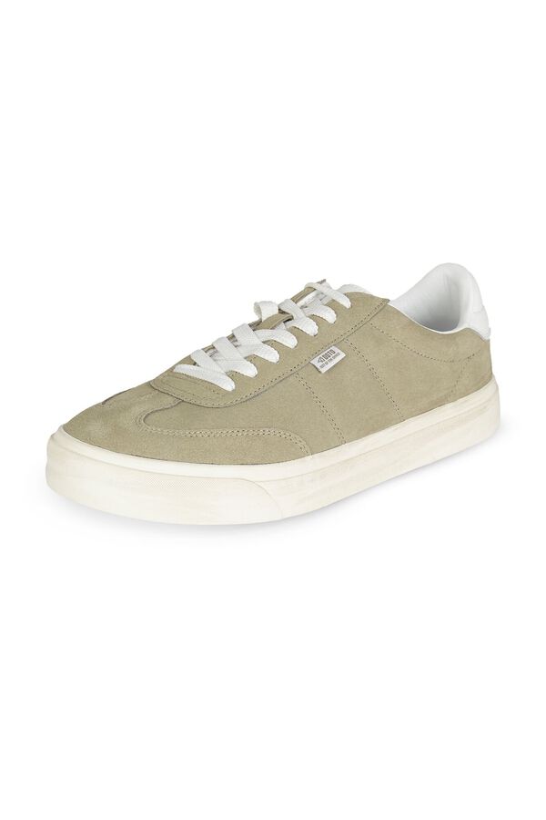 OOTO Zapatilla piel Verde oscuro