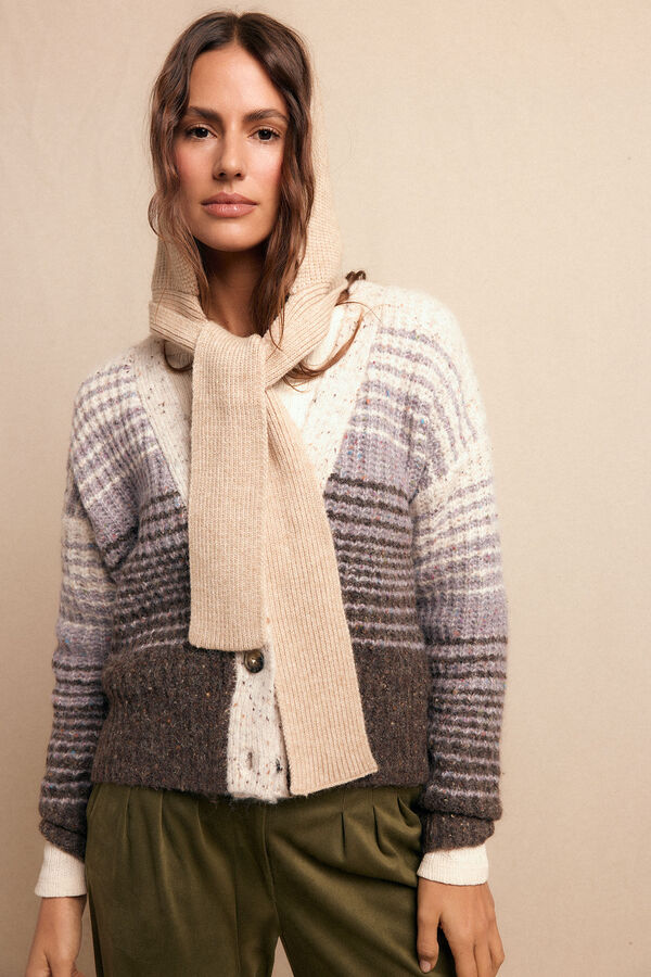 Slowlove Balaclaba punto Beige