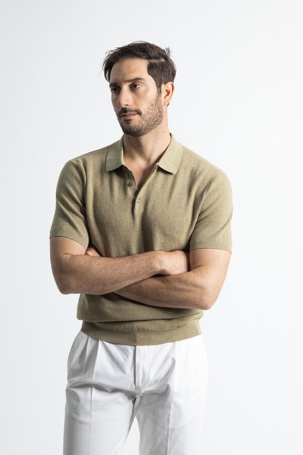 PuroEGO Polo de malha Verde