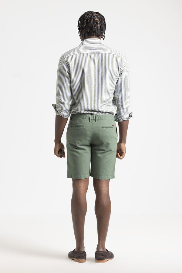 PuroEGO Bermuda microquadrado Verde