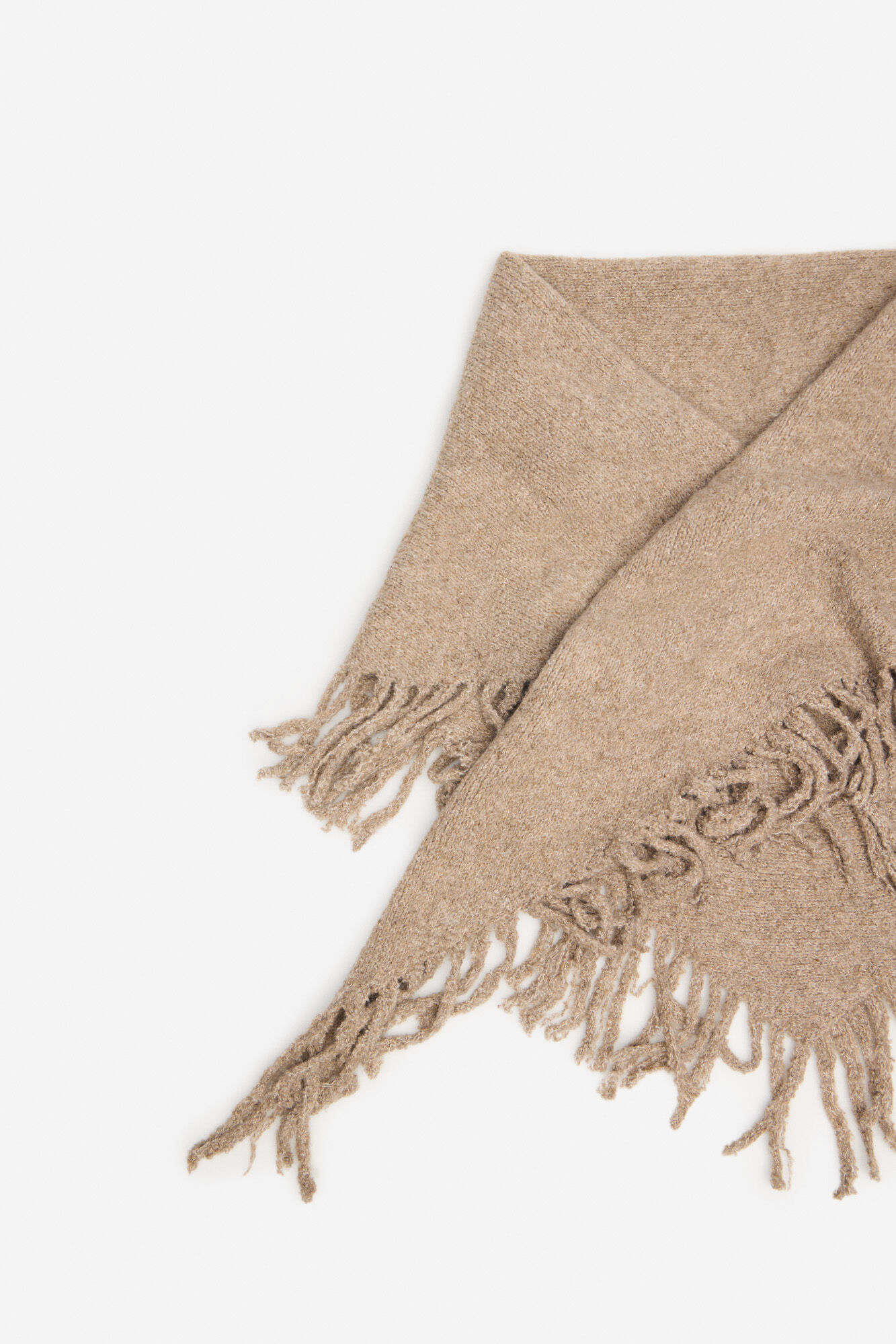 Cortefiel Poncho flecos