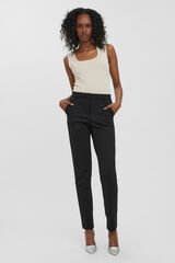 Vero Moda Cal&ccedil;as compridas de malha Preto