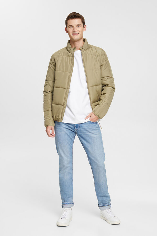 Esprit Jeans 5 bolsos com algodão orgânico Azul