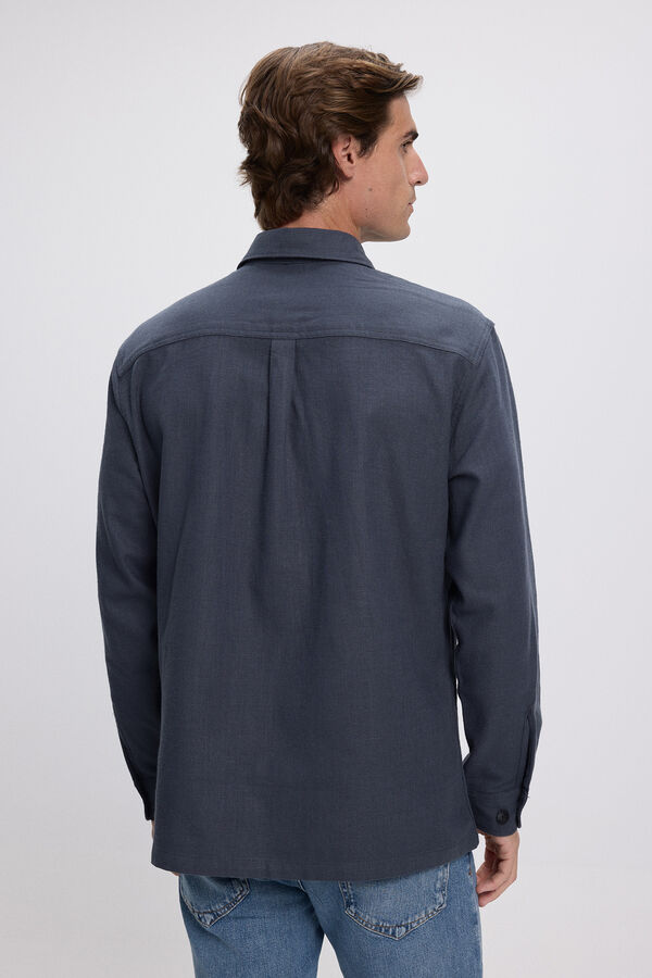 Jack & Jones Sobrecamisa confort fit Azul marino