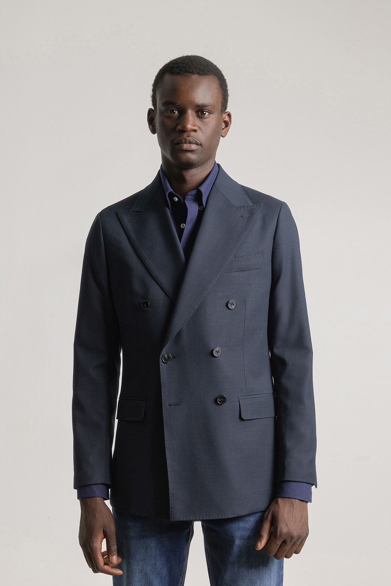 PuroEGO Americana cruzada slim fit