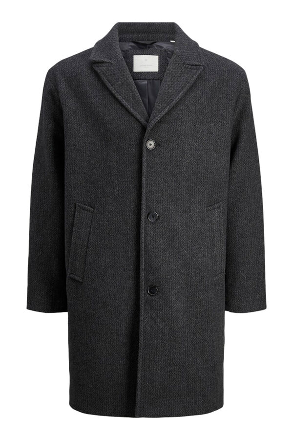 Jack & Jones Abrigo solapas Negro