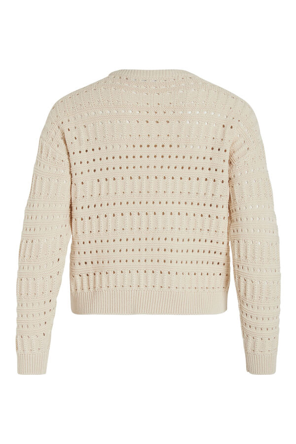 Vila Camisola de malha Cinzento