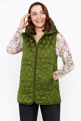 Cortefiel Colete ultraleve water repellent Verde