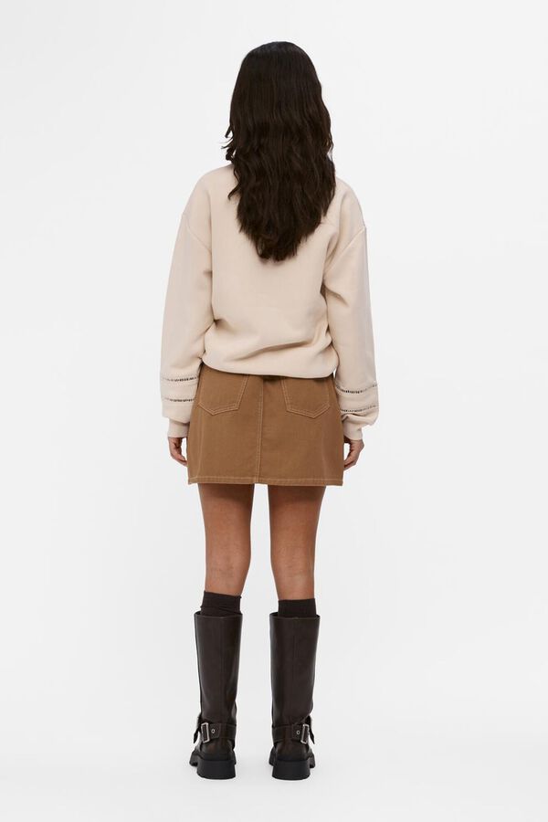 Object Saia curta  Castanho