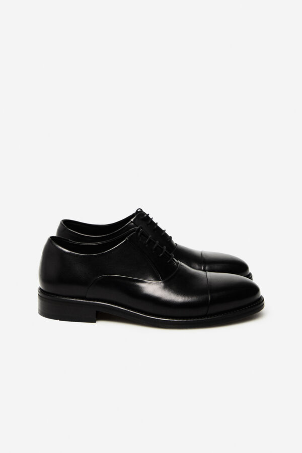 Cortefiel Zapato vestir cordones Negro