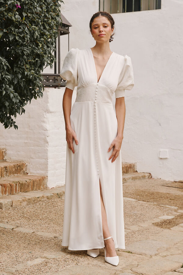 Pol&iacute;n Et Moi Vestido de novia Cala Blanco