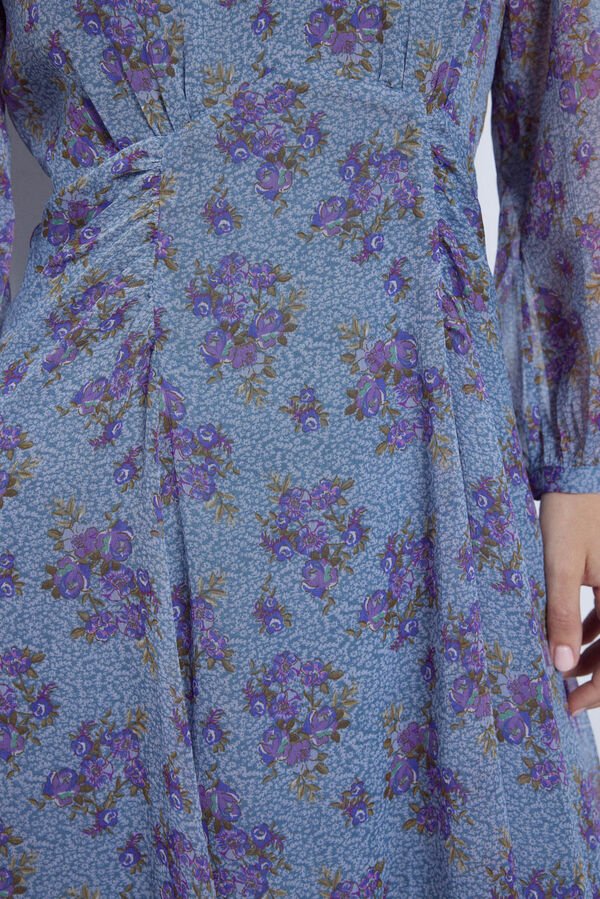 Slowlove Vestido estampado Multicolor