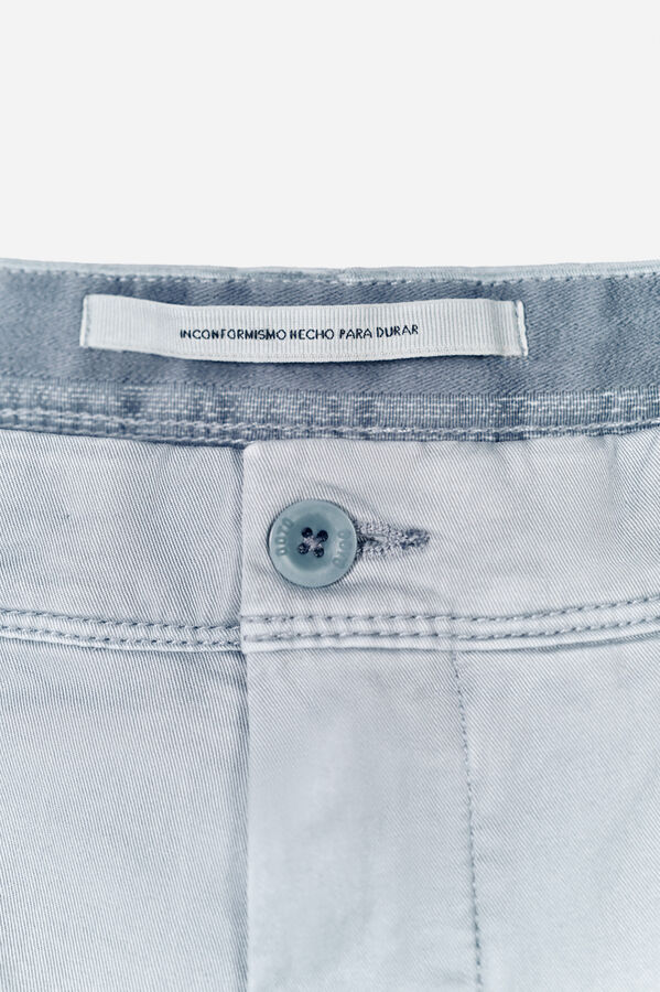 OOTO Pantal&oacute;n chino tapered fit Azul
