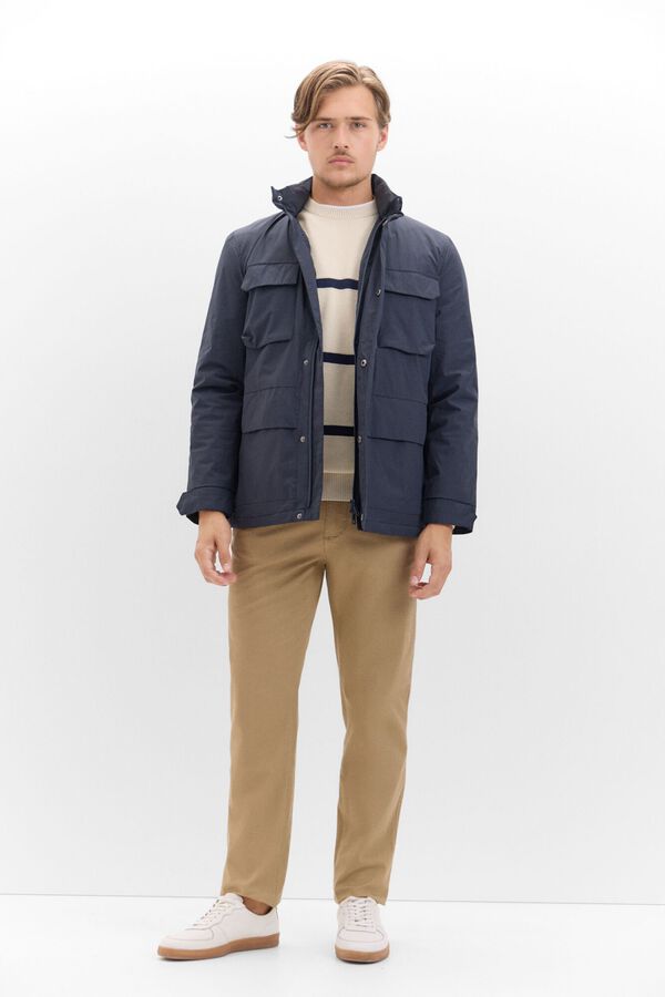 Cortefiel Chaqueta ligera Azul marino