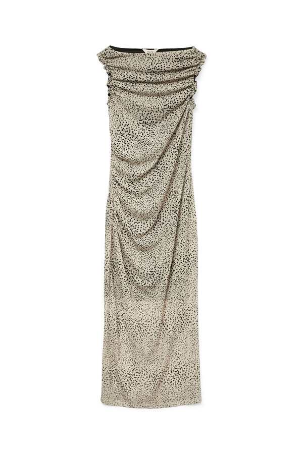 Vero Moda Vestido midi ajustado Cinzento