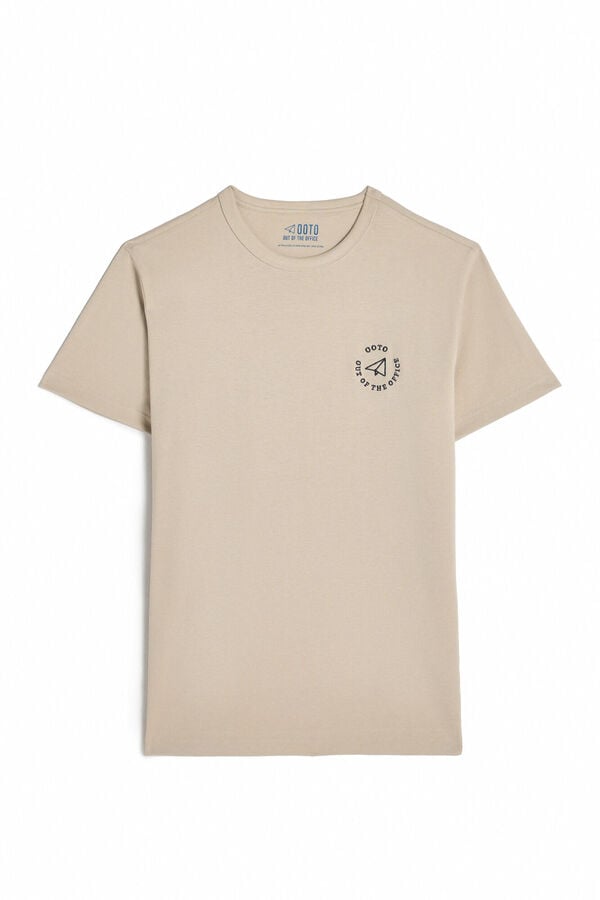 OOTO Camisola bordada avião OOTO Ecru