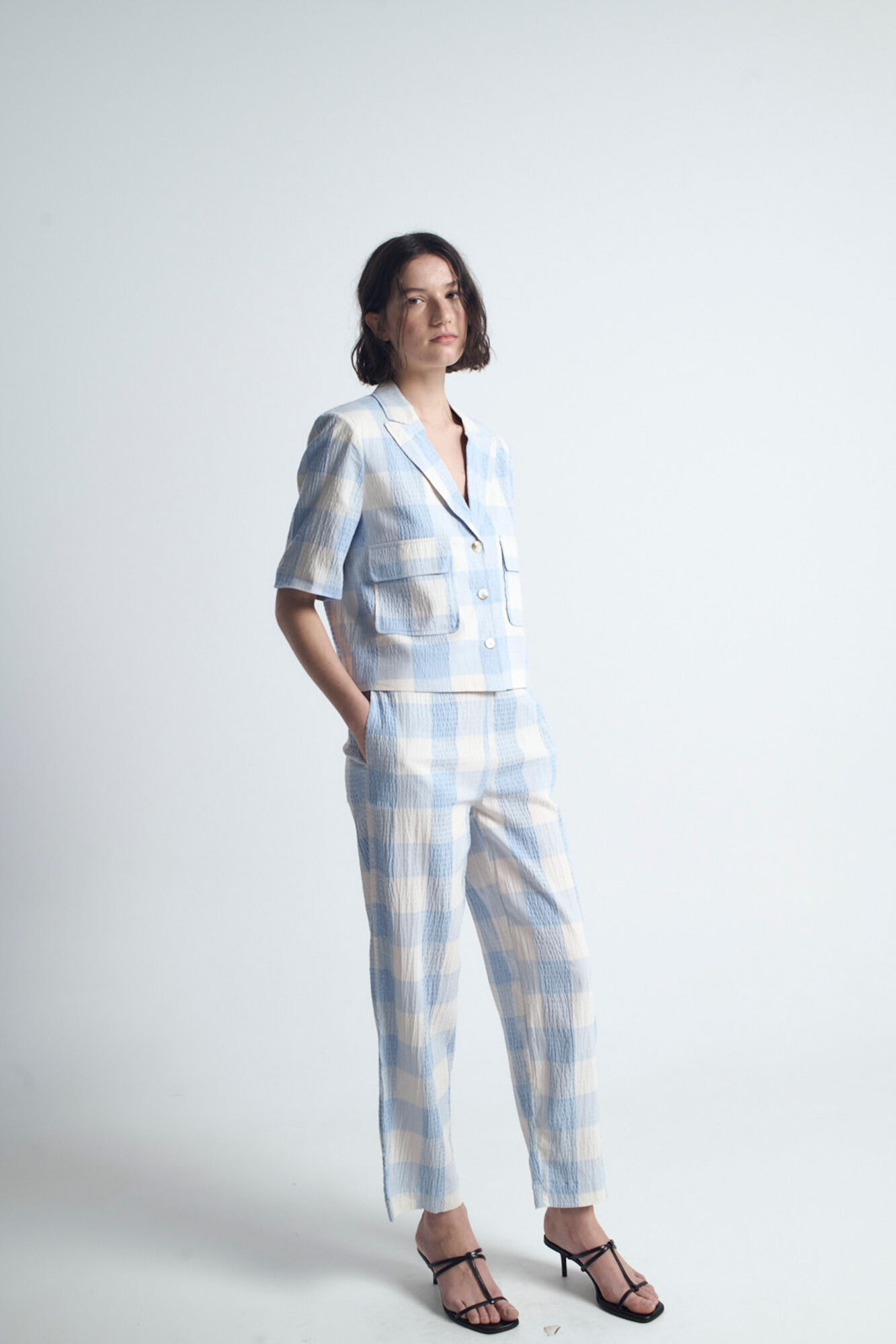 Object Pantal&oacute;n estampado fluido