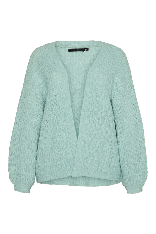 Vero Moda Curve Cardigan de malha plus size Azul