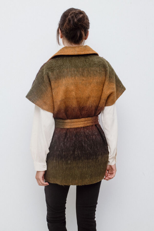 Vila Chaleco multicolor Negro