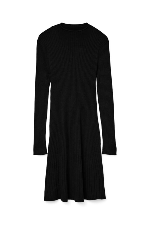 Vero Moda Vestido curto de malha Preto