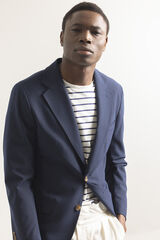 PuroEGO Americana microcuadro Azul marino