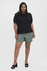 Vero Moda Curve Camiseta manga 2/4 Curve Negro