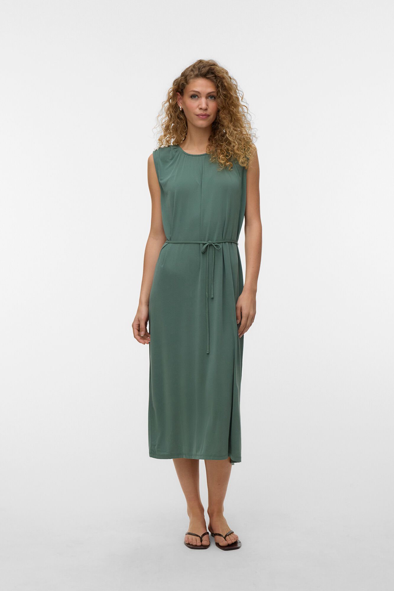 Vero Moda Vestido 7/8 sem mangas